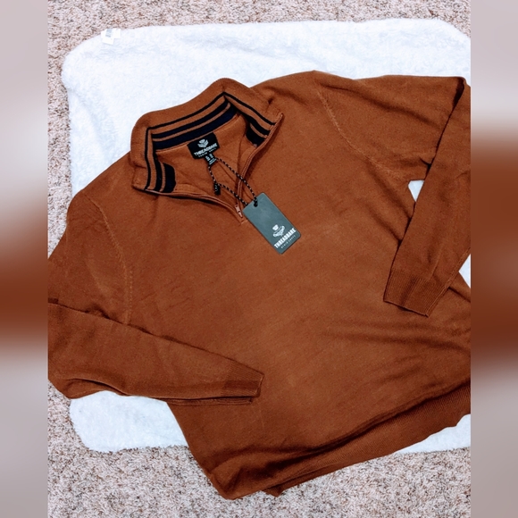 NWT Threadbare half zip up sweater - Picture 1 of 4